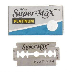Hoja Afeitar SuperMax Platinum Pack por 5 Láminas/hojas