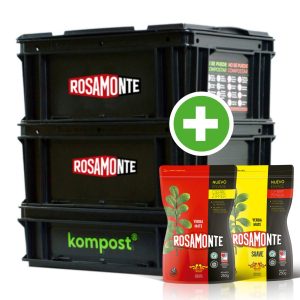 Compostera Urbana 30 Litros Kompost Rosamonte (Edición Limitada)