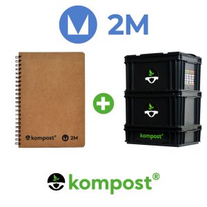 Compostera Urbana 40 Litros Kompost + 2M (Edición Limitada)